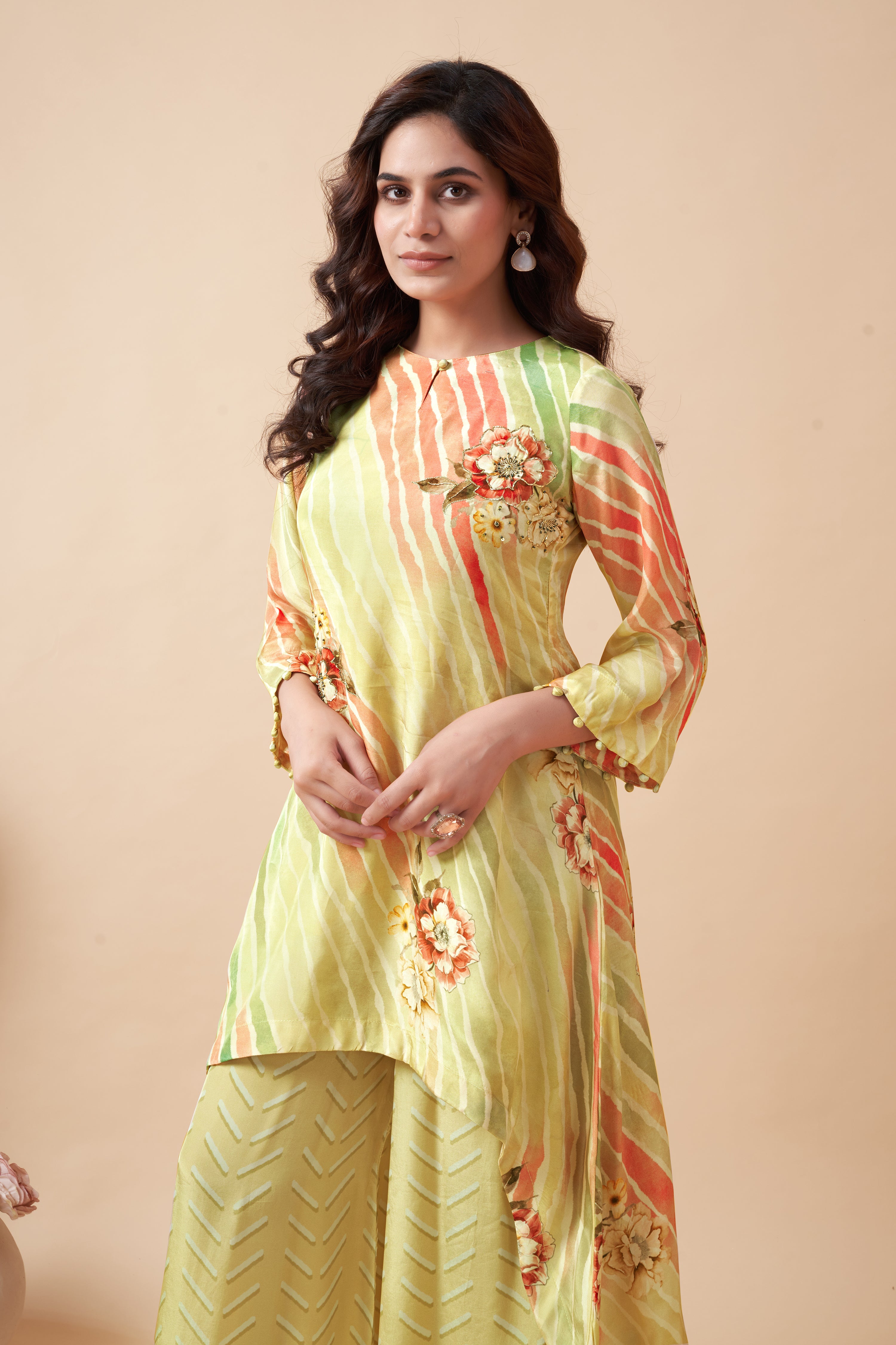 LAHERIYA PRINTED PALAZZO PAIR