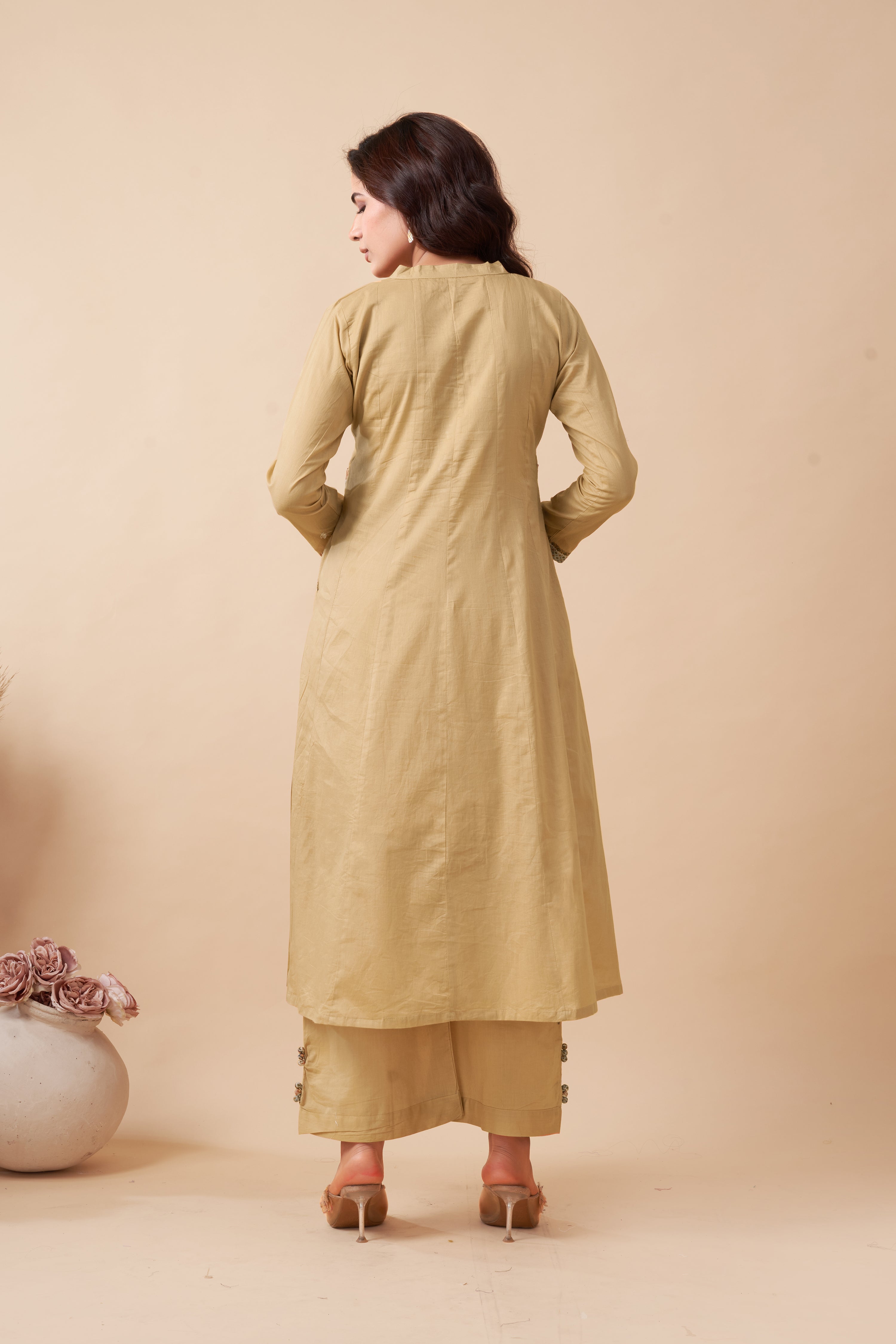 COTTON ANARKALI