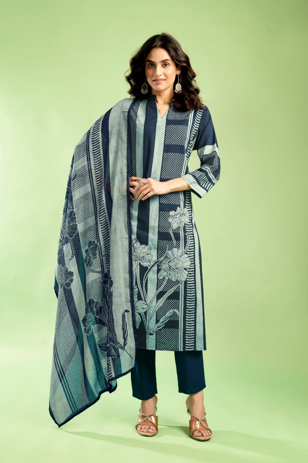 CLASSIC BLUE COTTON PAIR