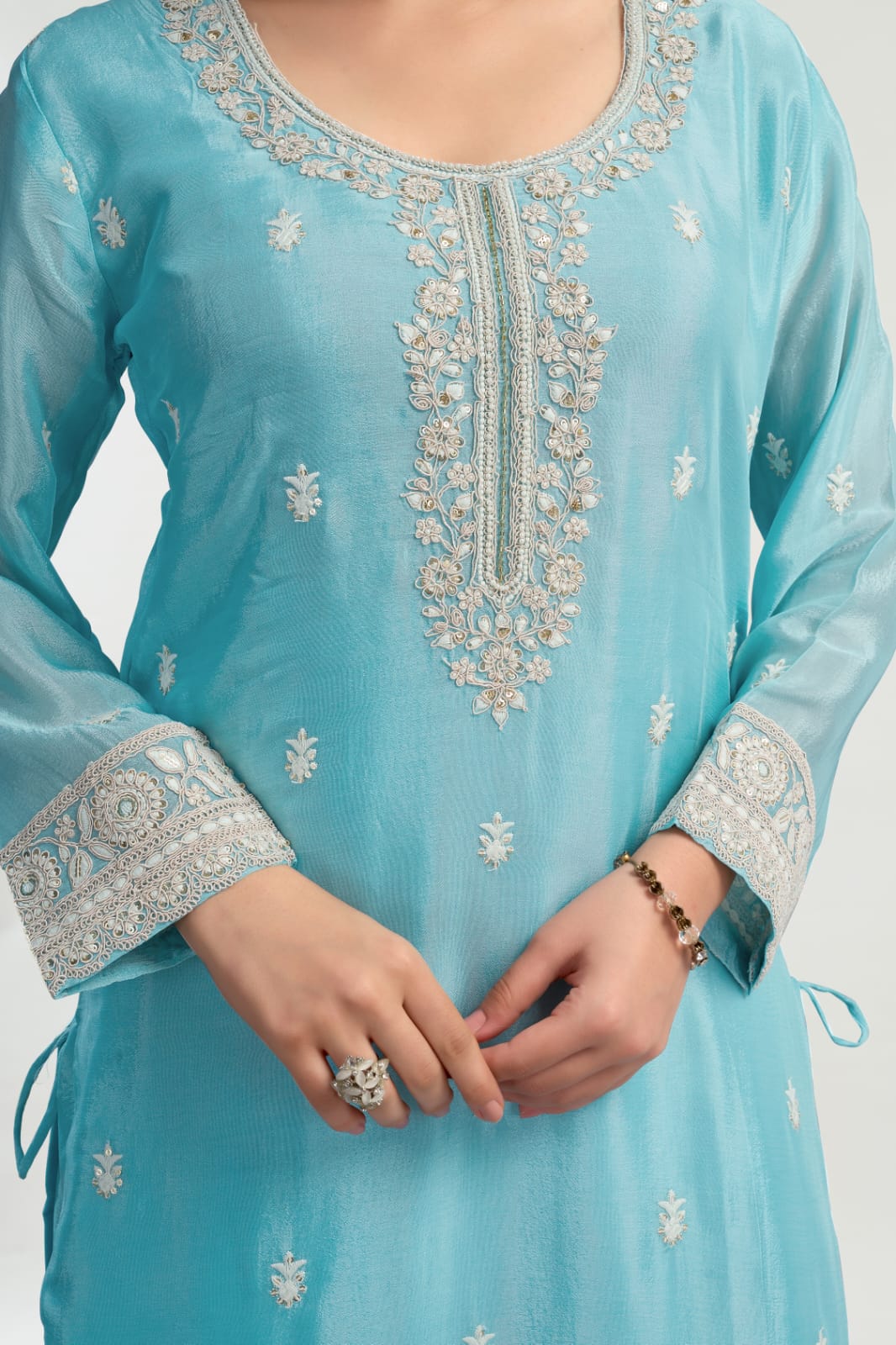 OCEAN BLUE PALAZZO SET