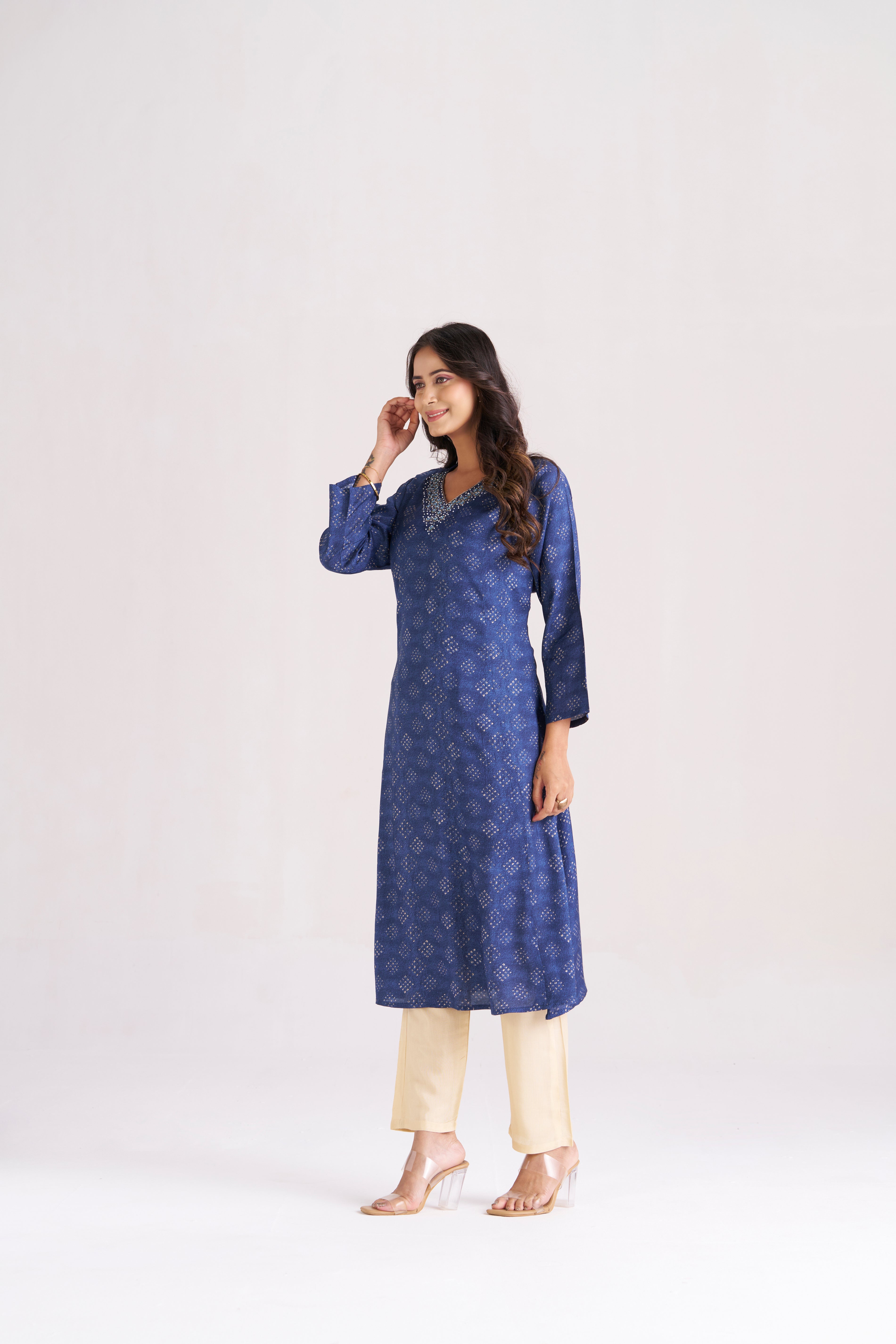 BANDHANI BLUE
