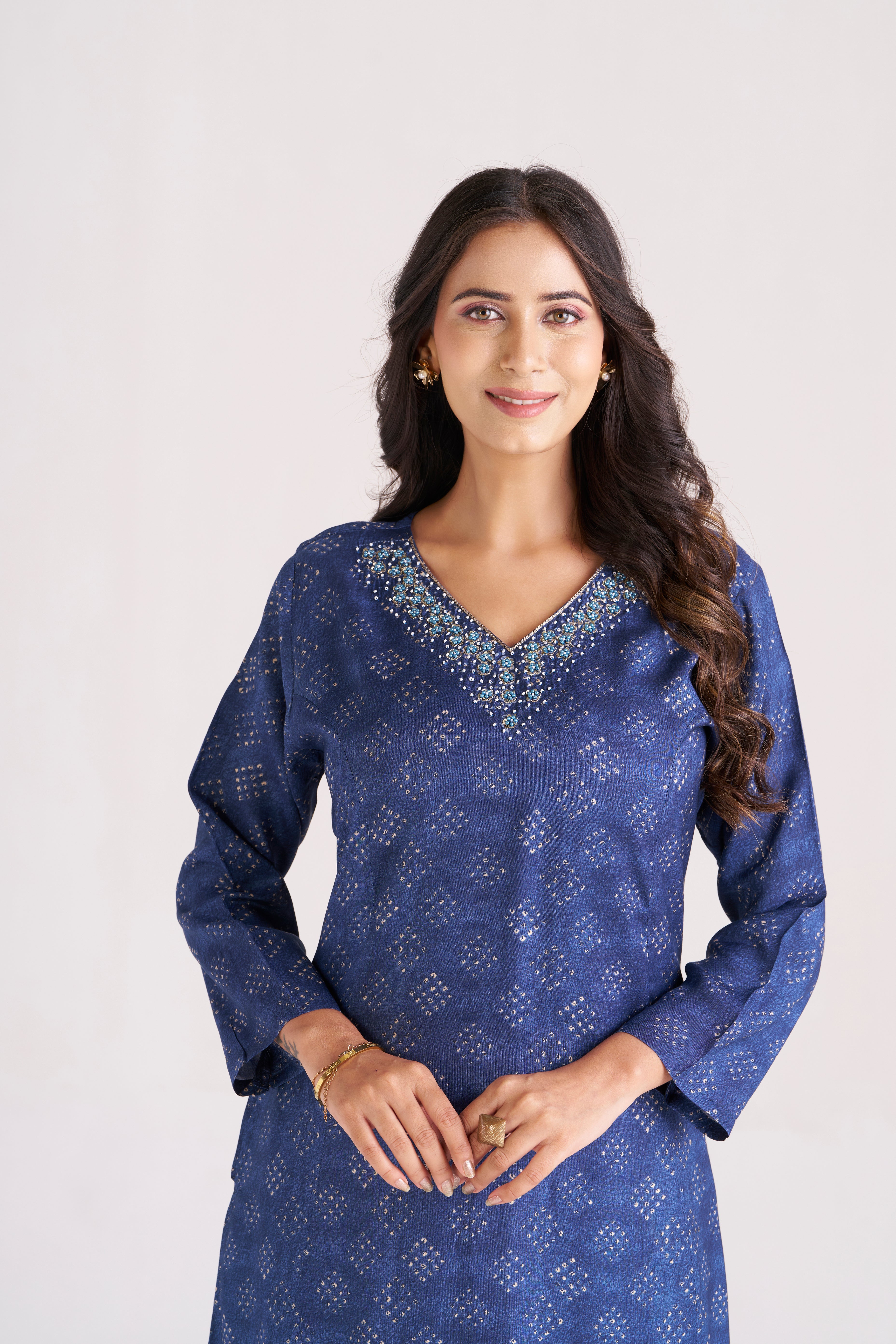 BANDHANI BLUE