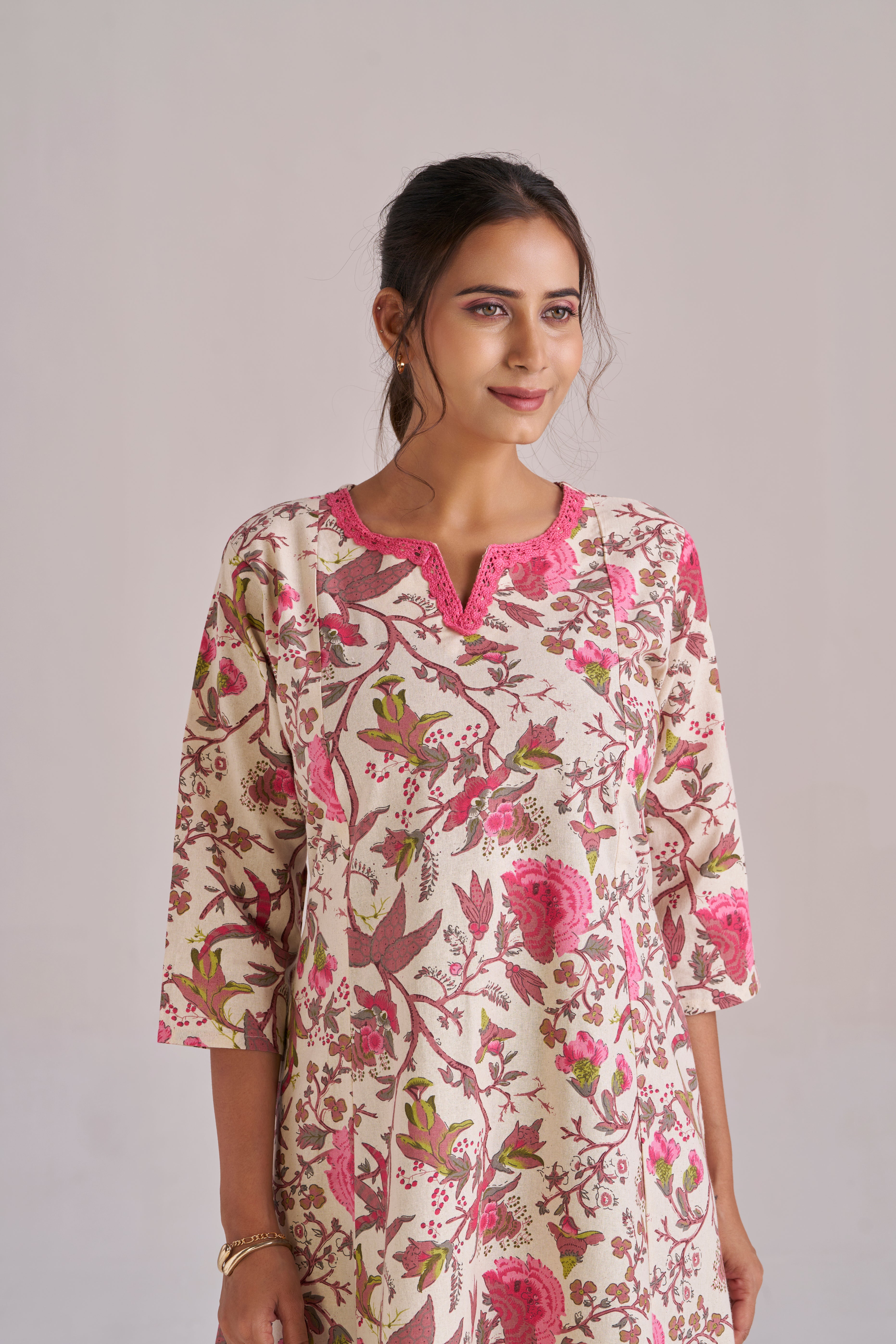 FLEX BOTANICAL MIDI DRESS